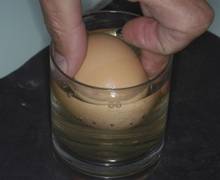 Fluoroprofilassi - La prova dell'uovo