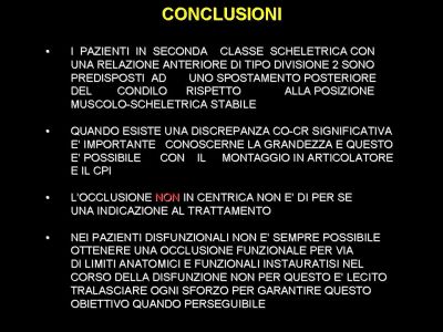 conclusioni di questo studio